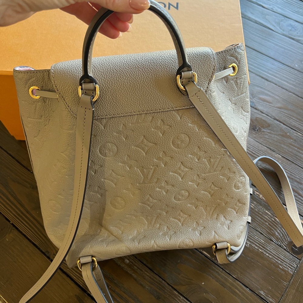 LOUIS VUITTON Empreinte Montsouris NM Backpack Tourterelle - Picture 11 of 14